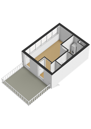 Floorplan - Compagniestraat 11, 3024 SB Rotterdam